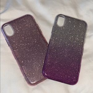 iPhone XR Glitter cases